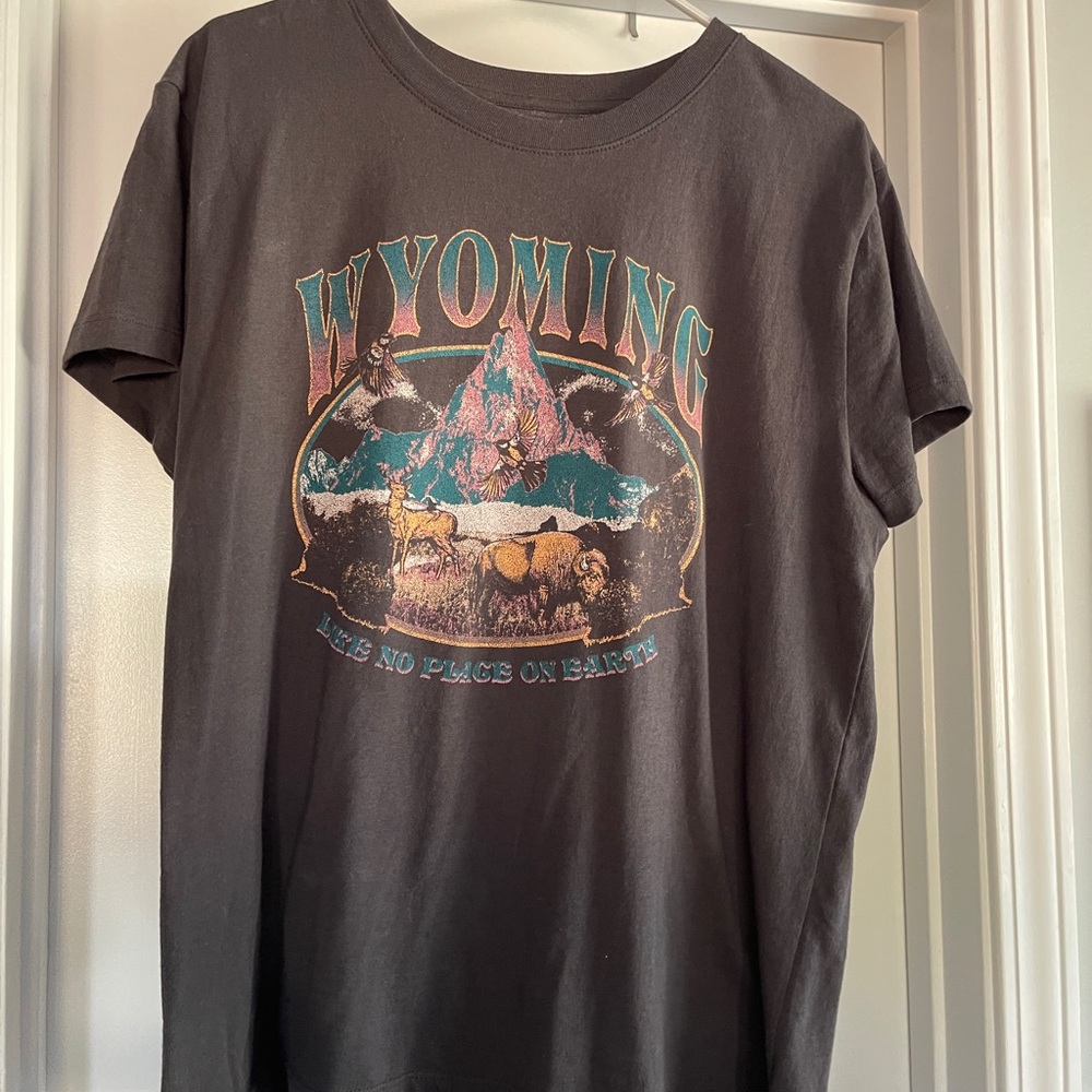 Mighty Fine Wyoming tee, like new